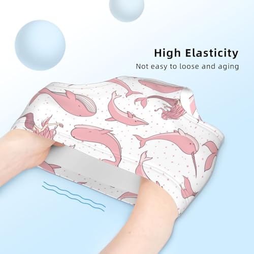 Mermaids With Narwhals Girls' Underwear Soft Cotton Little Girls Panties Comfort Briefs4