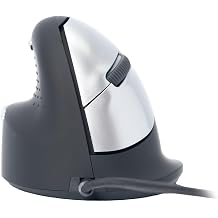 R-Go HE Mouse - Ergonomic Mouse - Large Hand Size Above 185mm - Left Handed - Wired