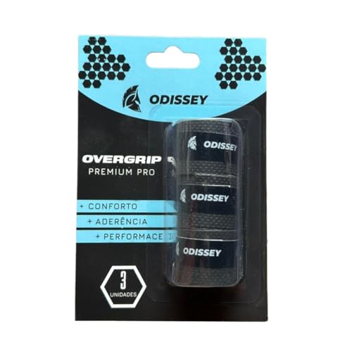 Overgrip Kit 3 Unidades Raquete Tênis Beach Tennis Padel