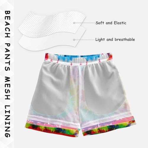 Boys Swim Trunks Tie Dye Color Toddler Swim Shorts Little Boys Bathing Suit Swimsuit Toddler Boy Swimwear 2T 202c16724
