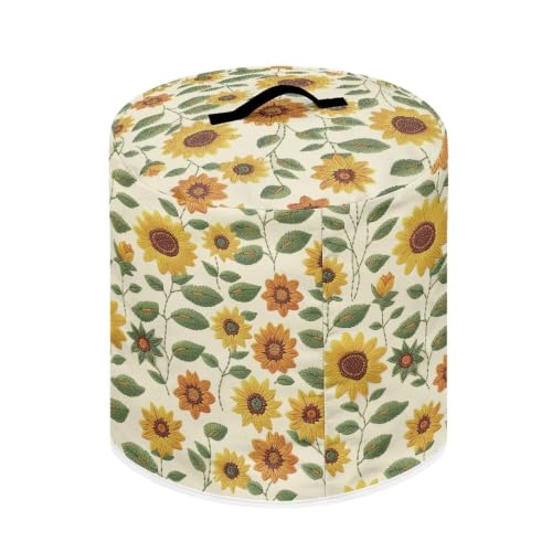 Image of Sunflower Pressure Cooker Lid Cover Artistic Appliance Covers