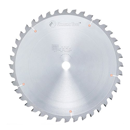Lame pour bras radial Amana Tool RA1440 carbure 35,6 cm 40T alésage 2,5 cm