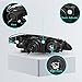 TUSDAR Halogen NOT HID Headlights Assembly Set for 2007-2009 ES350 Projector Halogen Headlamp Passenger and Driver Side