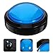 Gadpiparty Answer Buttons Buzzer Toy Buzzer Game with Lights Transponder Blue Answer Game Console 100mm Game Buzzers Game Buttons