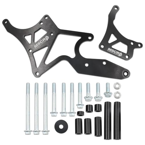 LS Engine Serpentine Alternator Bracket & Power Steering Pump Swap Conversion Compatible with Chevrolet 4.8L 5.3L 6.0L 6.2L Truck & SUV Engines