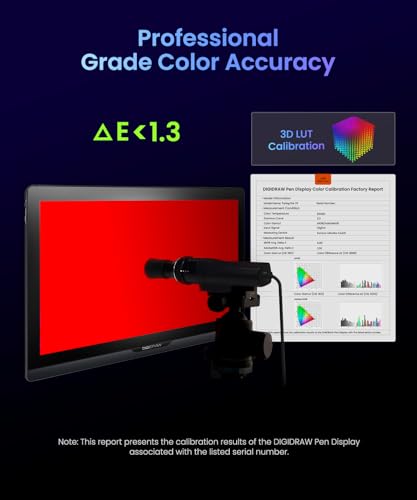 Image of DIGIDRAW Turing Pro 19 18.4 inch 4K UHD Pen Display 16K Pressure AG+AF Screen | ΔE<1.3,99.8% sRGB Factory Calibrated,K30 Remote Control for Digital Drawing,10 Points Finger Touch,Matte Anti-Glare Panel