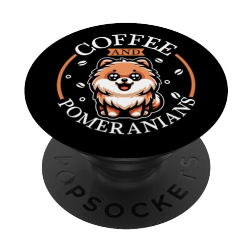Se allevate o possedete spitz nani, questo motivo con slogan per cani per gli amanti del caffè è proprio quello che fa per voi.