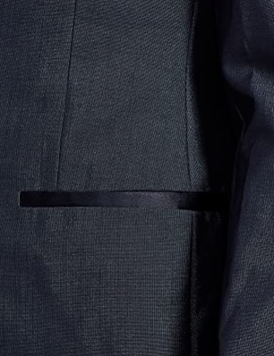 Image of Park Avenue Rayon Blend Men's Full Sleeve Slim FIT Medium Blue Formal Suit (PMDL03196-B5 32)