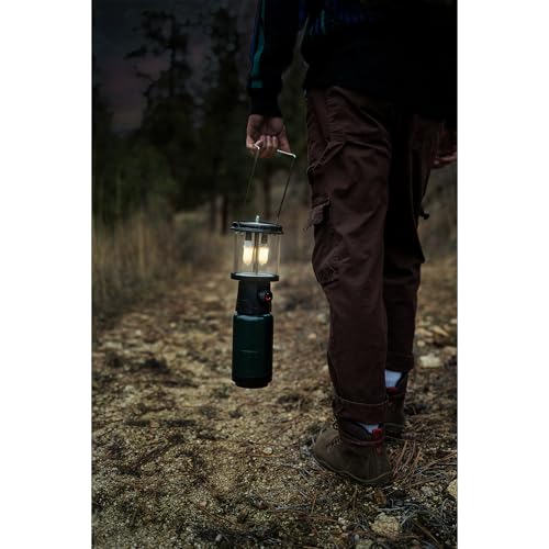 Image of Stansport Propane Mantel Lantern - Outdoor Light with Adjustable Brightness, Carry Handle, Ventilated Hood, High-Output, Portable, for Emergency, Backpacking, Camping - Mantels Included