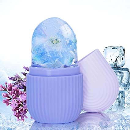 WONDWILD Facial Ice Roller| Use Roller for DIY Skin Care Recipes, for Kids to Rub on Injury & Swelling Contour & Sculpting| Beneficial for Pores Tightening & Baggy Eyes (Pack of 1)