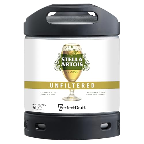 PerfectDraft Stella Artois Unfiltered Beer Keg for PerfectDraft Machine 6 L