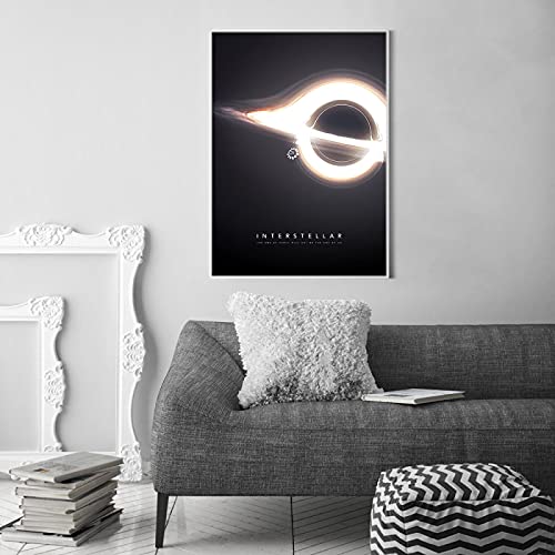 Affiche nébuleuse espace rétro nordique pour sublimer la décoration de votre chambre