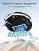 E2 Staubsauger Roboter mit Kartierung 10000 Pa, 150 Min. Laufzeit, 660 ml Großer Staubbehälter, APP-, Sprach- & Fernbedienungssteuerung, roboterstaubsauger Intelligente Reinigung für Tierhaare & Staub