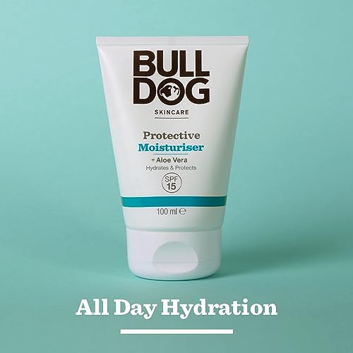BULLDOG SKINCARE Protective Moisturiser SPF 15 100ml Enriched with Aloe Vera Suitable For All Skin Types - Image 7