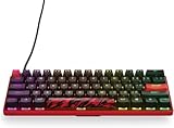 SteelSeries Apex 9 Mini: Faze Clan Edition — HotSwap Optical Keyboard – 60% Compact Design — Optical Switches — RGB Customization – Double Shot PBT Keycap (Renewed)