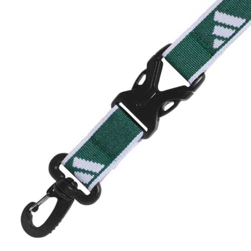 Image of adidas Unisex Adult Lanyard for Keys, ID Badge Holder, Keychain with Breakaway Buckle