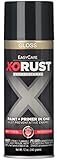 True Value X-O Rust Anti-Rust Enamel Spray Paint & Primer, Gloss Charleston Green, 12 oz. - Pack of (2)
