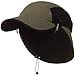 Juniper Networks UV 50+ Talson Short Flap Cap - Olive