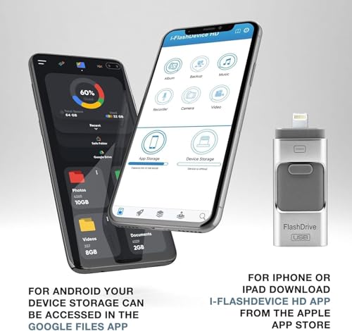 Pen Drive Flash Drive 2TB para iPhone, telefone Android, PC, MAC, iPad Expansão de memória | Pen Dri