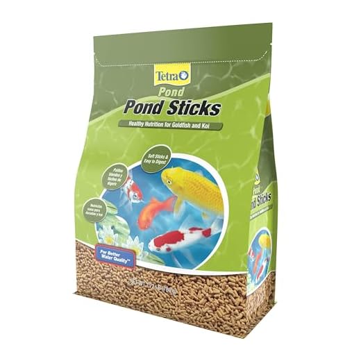 TetraPond Pond Sticks, Pond Fish Food, for Goldfish and Koi, 1.72 Pounds