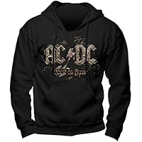 Beats & More AC/DC - Sudadera con capucha Rock OR Bust, Negro ,