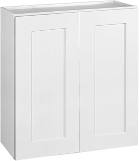Design Unassembled White Kitchen Wall Cabinet