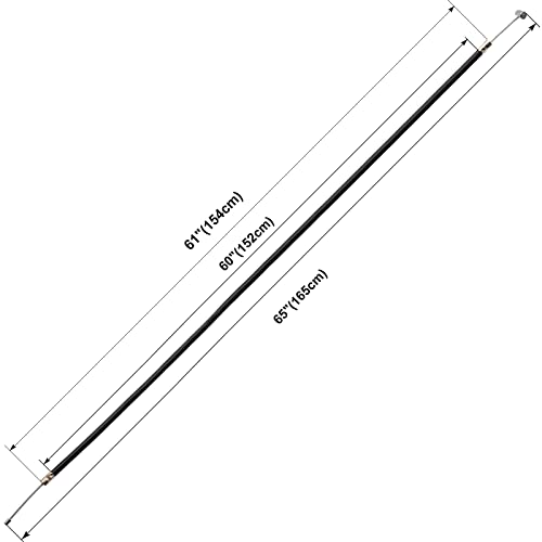 Royitay Universal 65 Inch Throttle Cable 60 Inch Housing Length For Manco Go Kart Cart Go-Cart Minibike Mini Bike Atv Bicycle (2 Pcs) #TOP1
