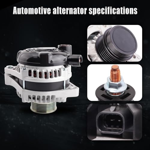Alternator Compatible with 2013-2019 Explorer Turbocharged 3.5L V6, Replace for 11629N, 11629, 1042106600, 1042106601, DG1T10300EB, DG1Z10346C