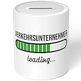 JUNIWORDS Spardose Sparbüchse, Verkehrsunternehmer Loading (6220657)