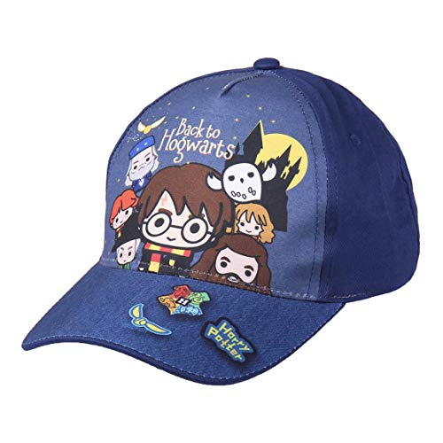 HARRY POTTER Gorra para Niño y Niña, Gorro Ajustable, Diseño Clásico Ligero y Transpirable,...