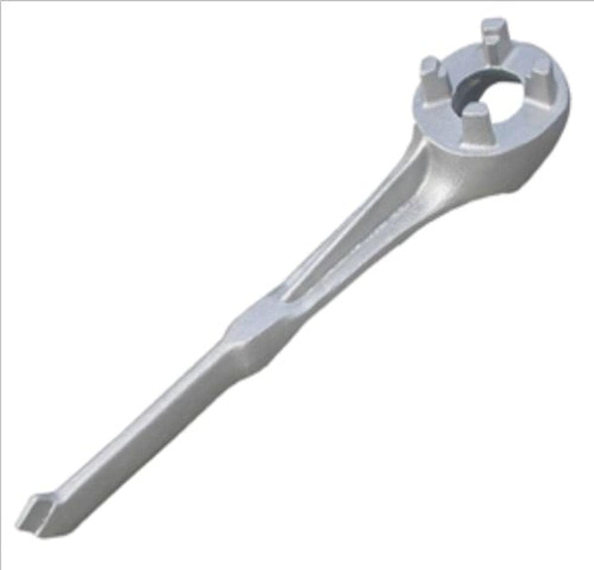 ATD Aluminum Bung Wrench Works with 55, 30 and 55 Gallon Plastic