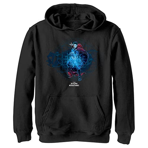 Doctor Strange pull enfant confortable qui résiste aux lavages hoodie noir 7/8 ans