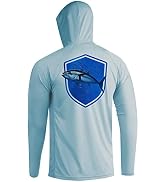 Palmyth Fishing Hoodie for Men Long Sleeve Sun Protection UV UPF 50+ Shirts…