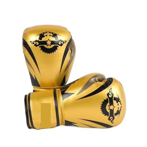 ボクシンググローブ ボクシンググローブ メンズ レディース スタイル パンチングバッグ フィットネス エクササイズ 武道(Gold,L)