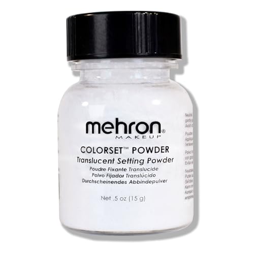 Mehron Makeup Colorset Powder | Translucent Setting Powder | Special Effects, Halloween, & Film...