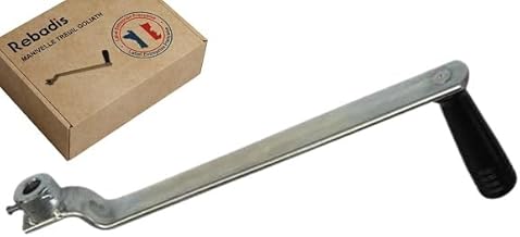 Goliath Trailer Winch Crank with Spring Pusher