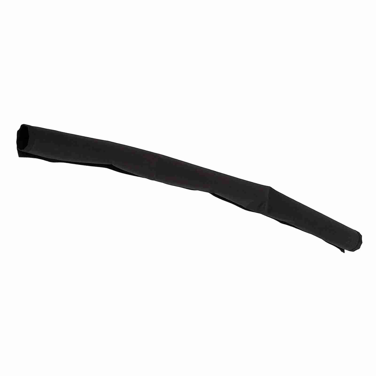 Fafeicy Universal Pushchair Handle Cover Pack of 2 Stroller Handlebar Protector 73x14cm Black Oxford Fabric for Baby Pram Travel Essential Accessory