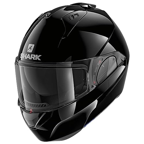 SHARK, Casque modulable EVO-ES noir verni Taille XS