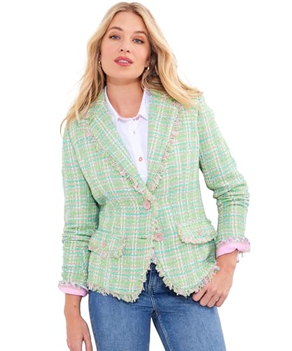 Veste femme tweed pour structurer la silhouette et rester chic
