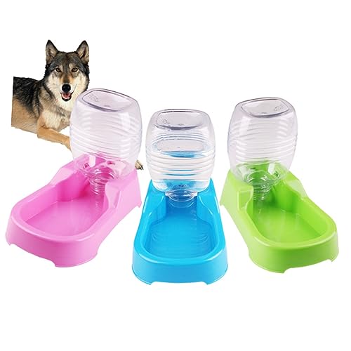Beaupretty 3 Pecas Garrafa De Água Para Cachorro Comedouro Automático Para Cães Suprimentos Para Cac