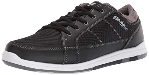 KR Strikeforce Bowling Shoes Mens Spartan Bowling Shoes- 10 1/2 M US, Black/Charcoal