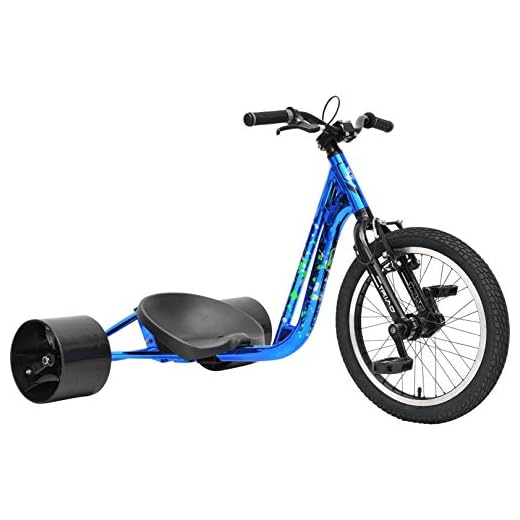 Triad Contador Medida 3 Drift Trike Electro Azul