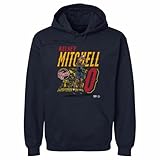 500 LEVEL Kelsey Mitchell Indiana Fever Court Men's Hoodie Sweatshirt (Navy, XXX-Large)