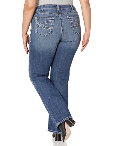 ARIAT womens Fr Durastretch Entwined Boot Cut Jean2
