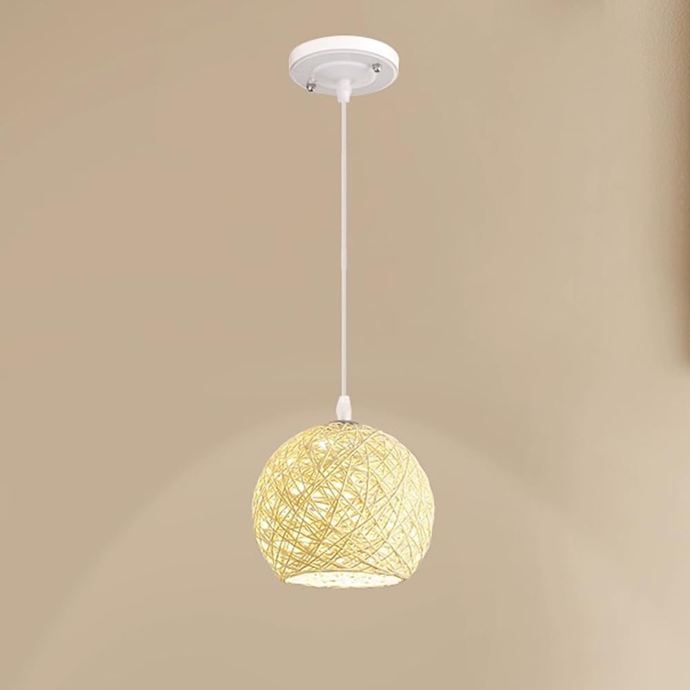Luminaire suspendu moderne en corde pour illuminer votre salle à manger
