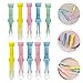 BESPORTBLE 10pcs Nose Tweezers Nose Picker for Infants Precision Plastic Clips Multi-color Pack Newborn Nasal Hygiene Kit