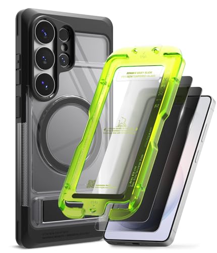 Étui hybride Ringke S26 Ultra UX Magnetic avec protection verre