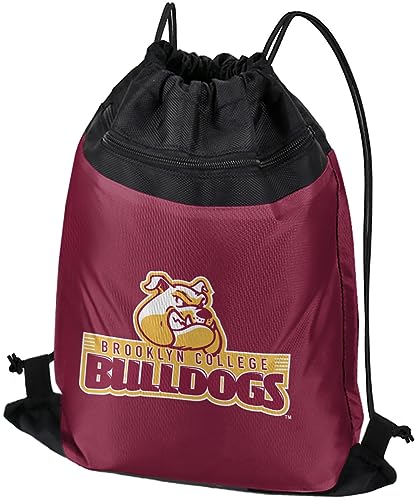 Campus Lab Brooklyn College Primary Logo Drawstring Backpack Bag Sackpack