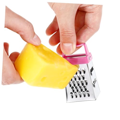 Set 3 ralladores mini de acero inoxidable para cocina miniatura 3
