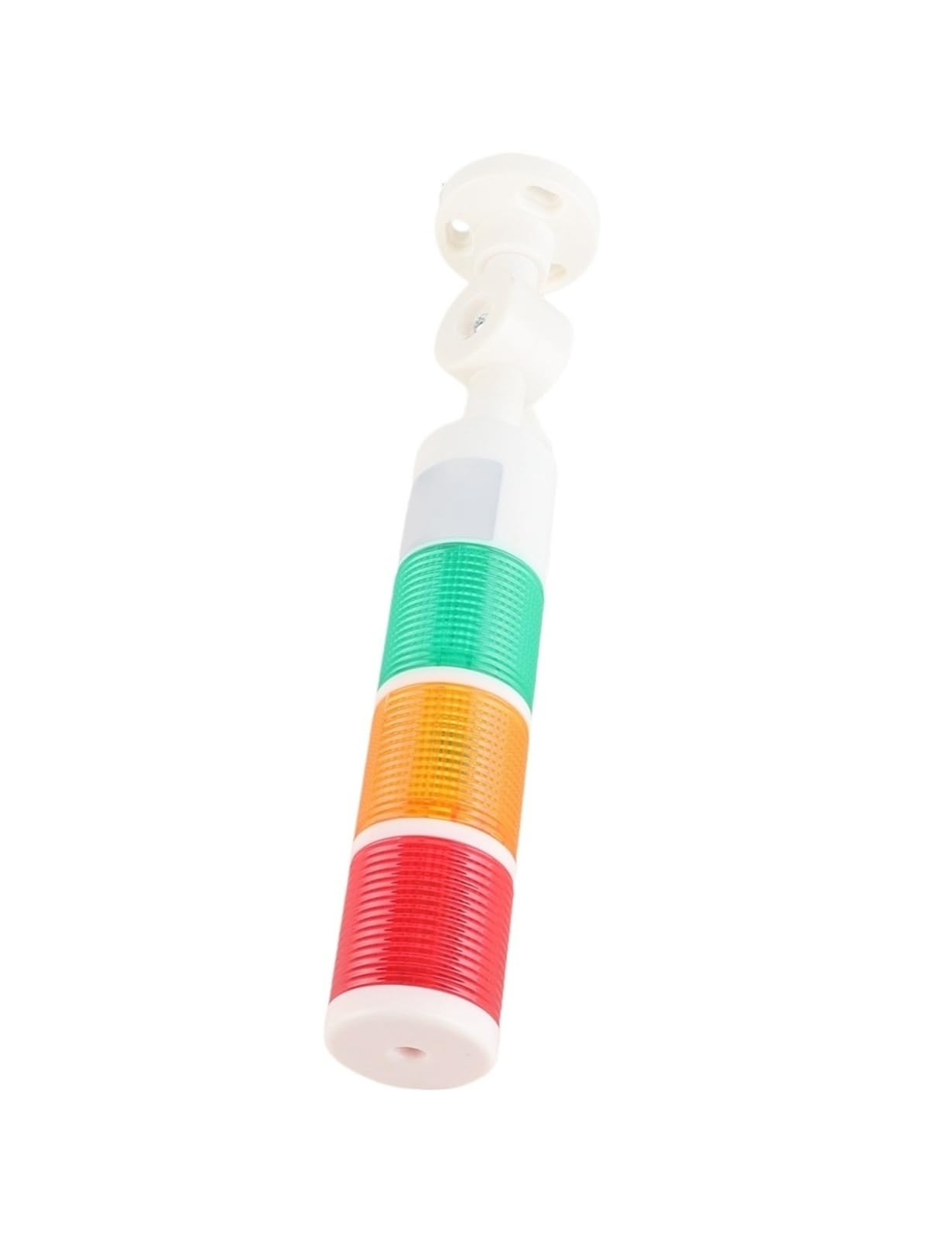 WXVFX Industrial Warning Light LED Signal Tower Light 3 Tier Red Yellow Green Foldable Industrial Warning Lamp with Buzzer DC24V